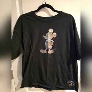 Unisex Mickey Shirt 100 The Exhibition Size Xl